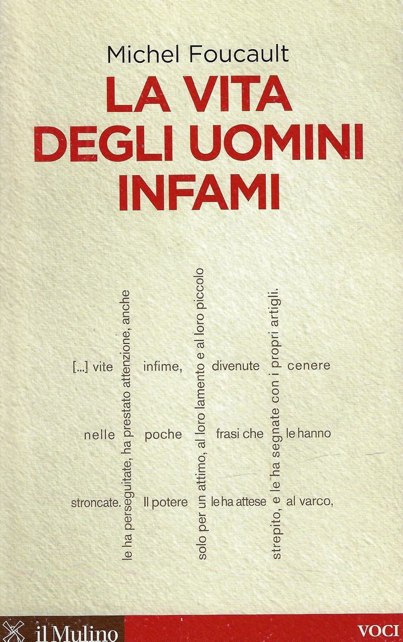 La vita degli uomini infami