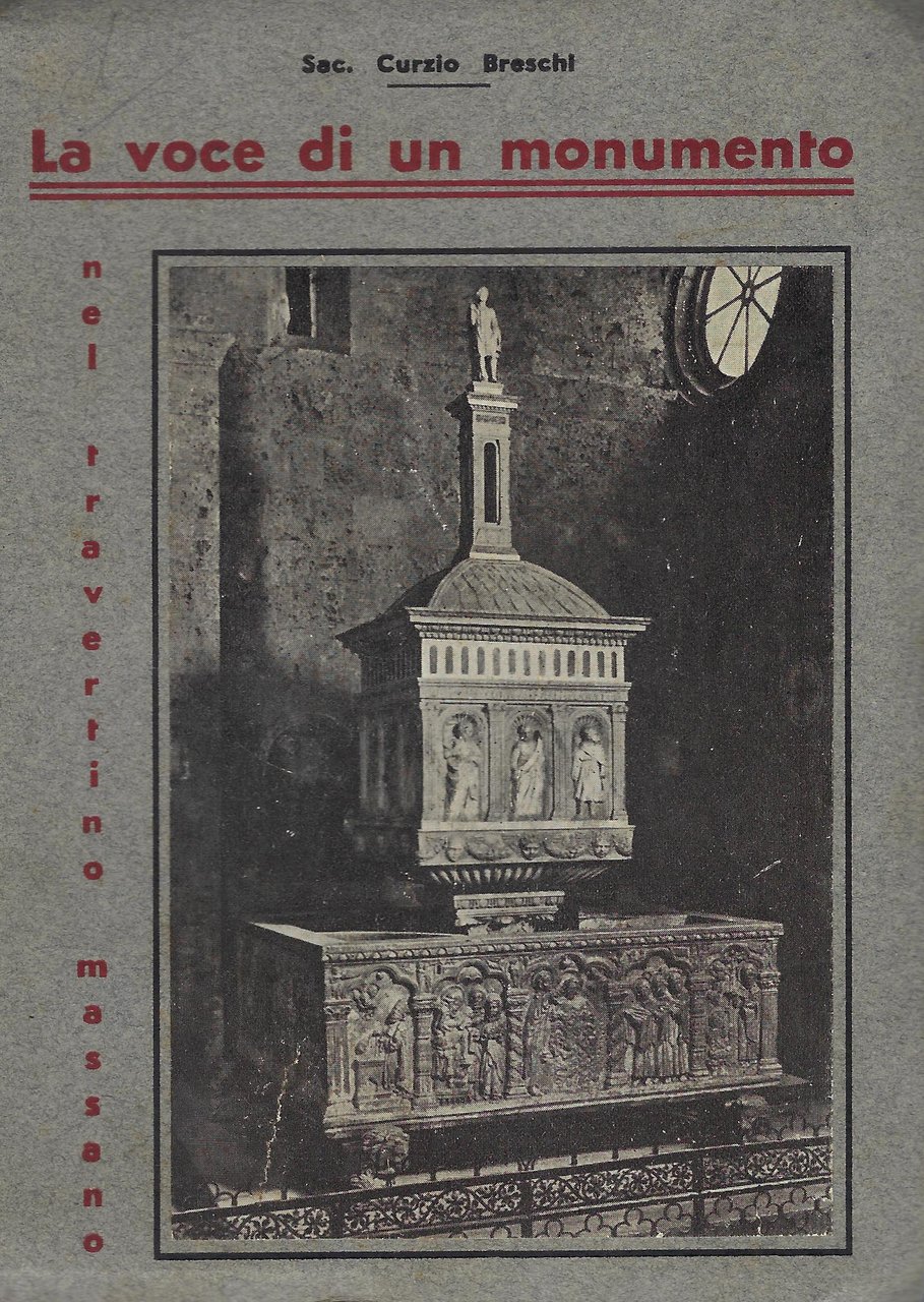 La voce di un monumento nel travertino massano