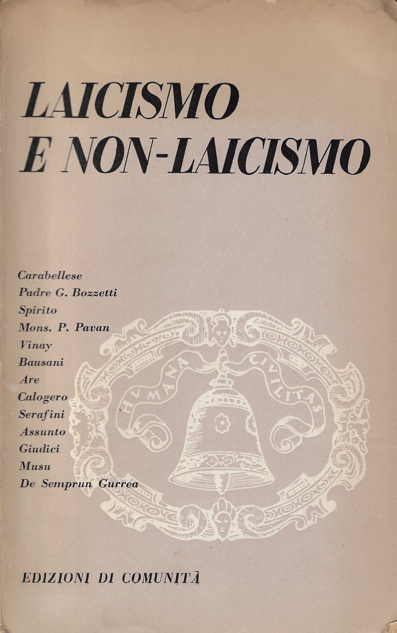 Laicismo e non-laicismo