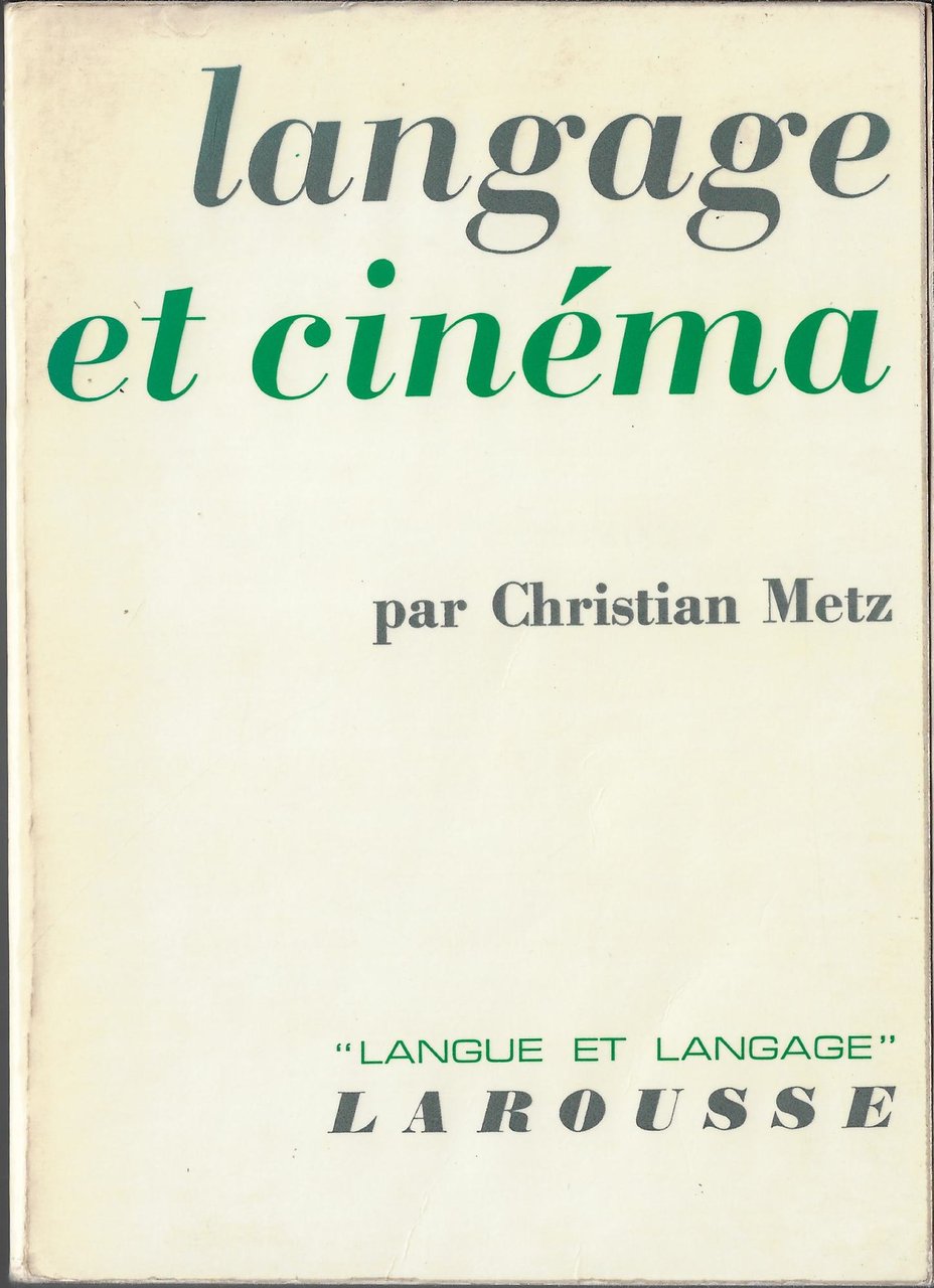 Langage et cinéma