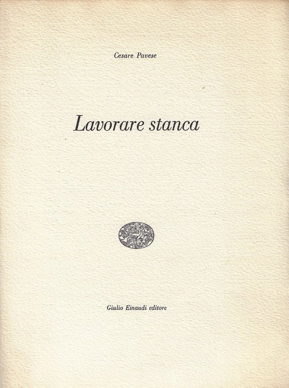 Lavorare stanca