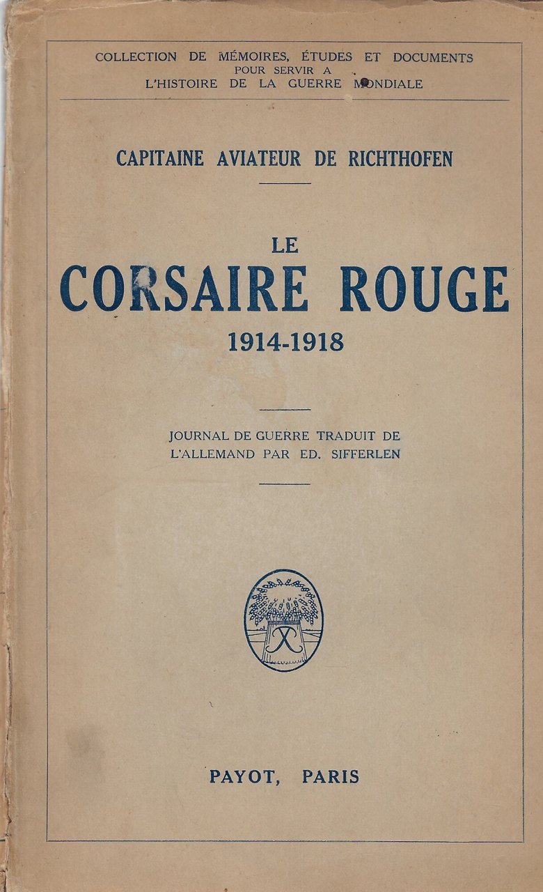 Le corsaire rouge : 1914-1918