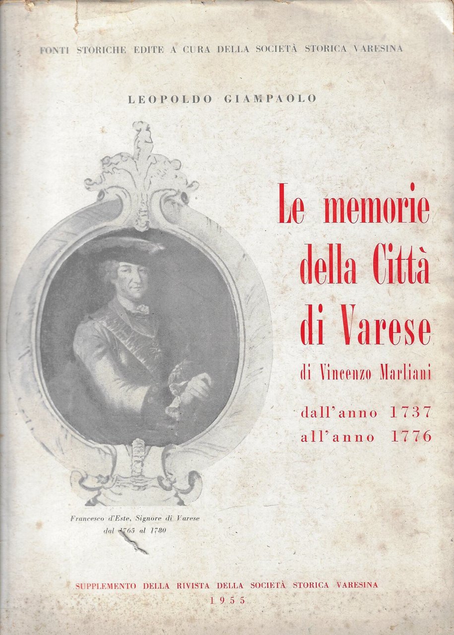 Le memorie della città di Varese : dall'anno 1737 all'anno …