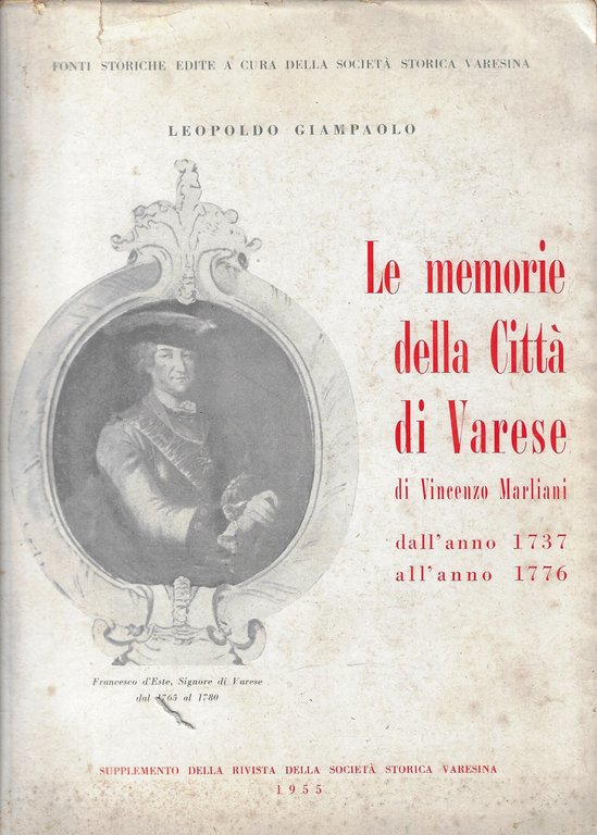 Le memorie della città di Varese : dall'anno 1737 all'anno 1776