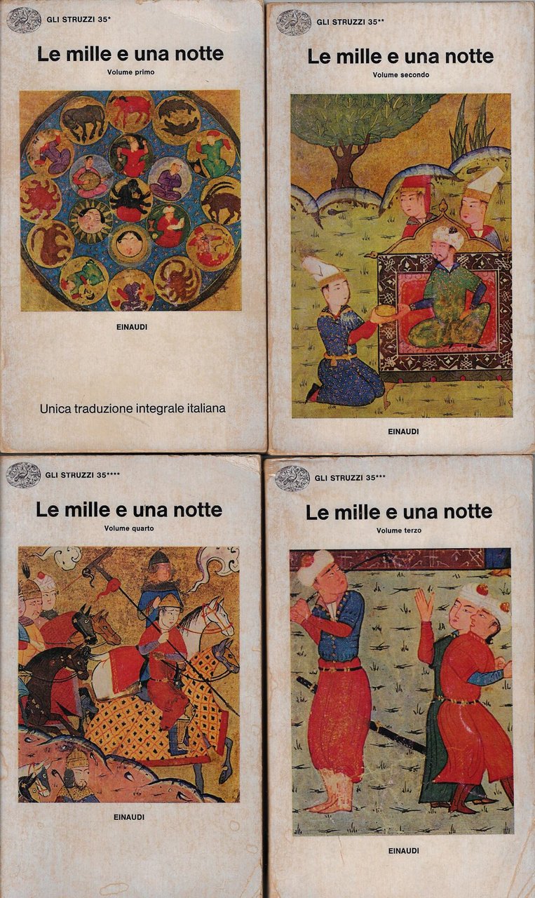 Le mille e una notte (quattro volumi)