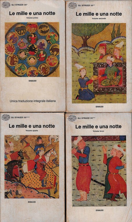 Le mille e una notte (quattro volumi)
