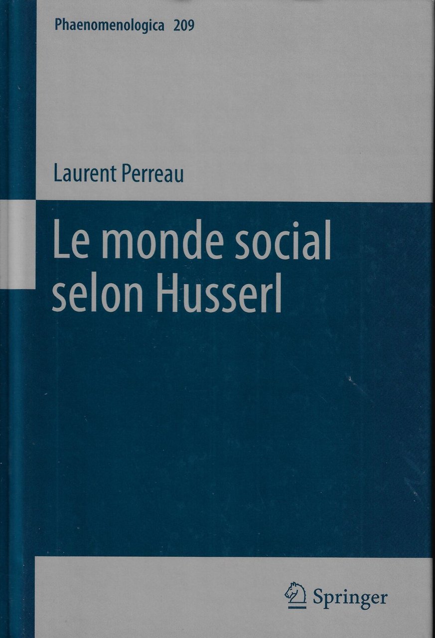 Le Monde Social Selon Husserl | Immagine principale