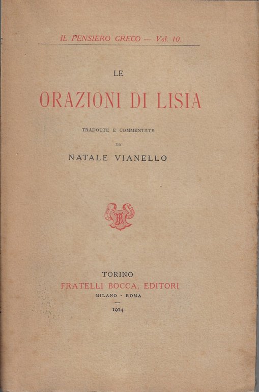 Le orazioni di Lisia