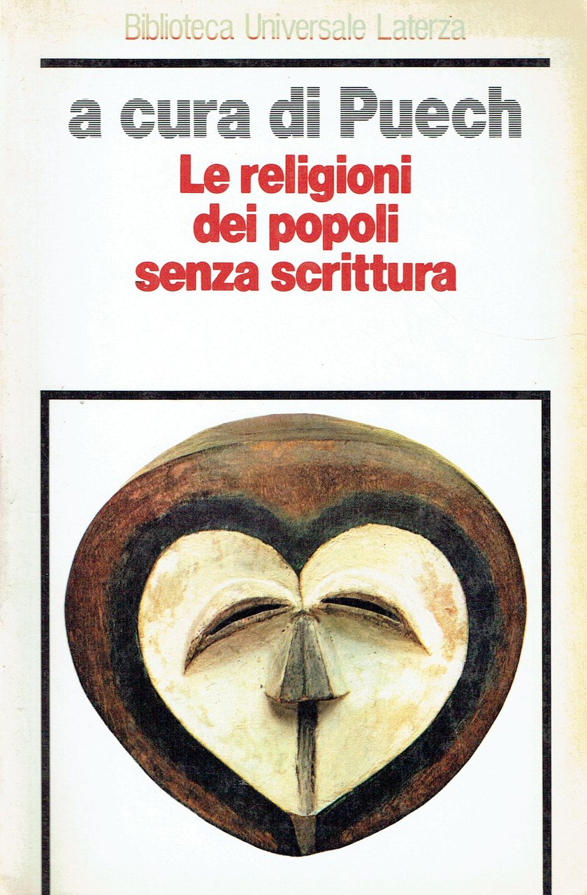 Le religioni dei popoli senza scrittura