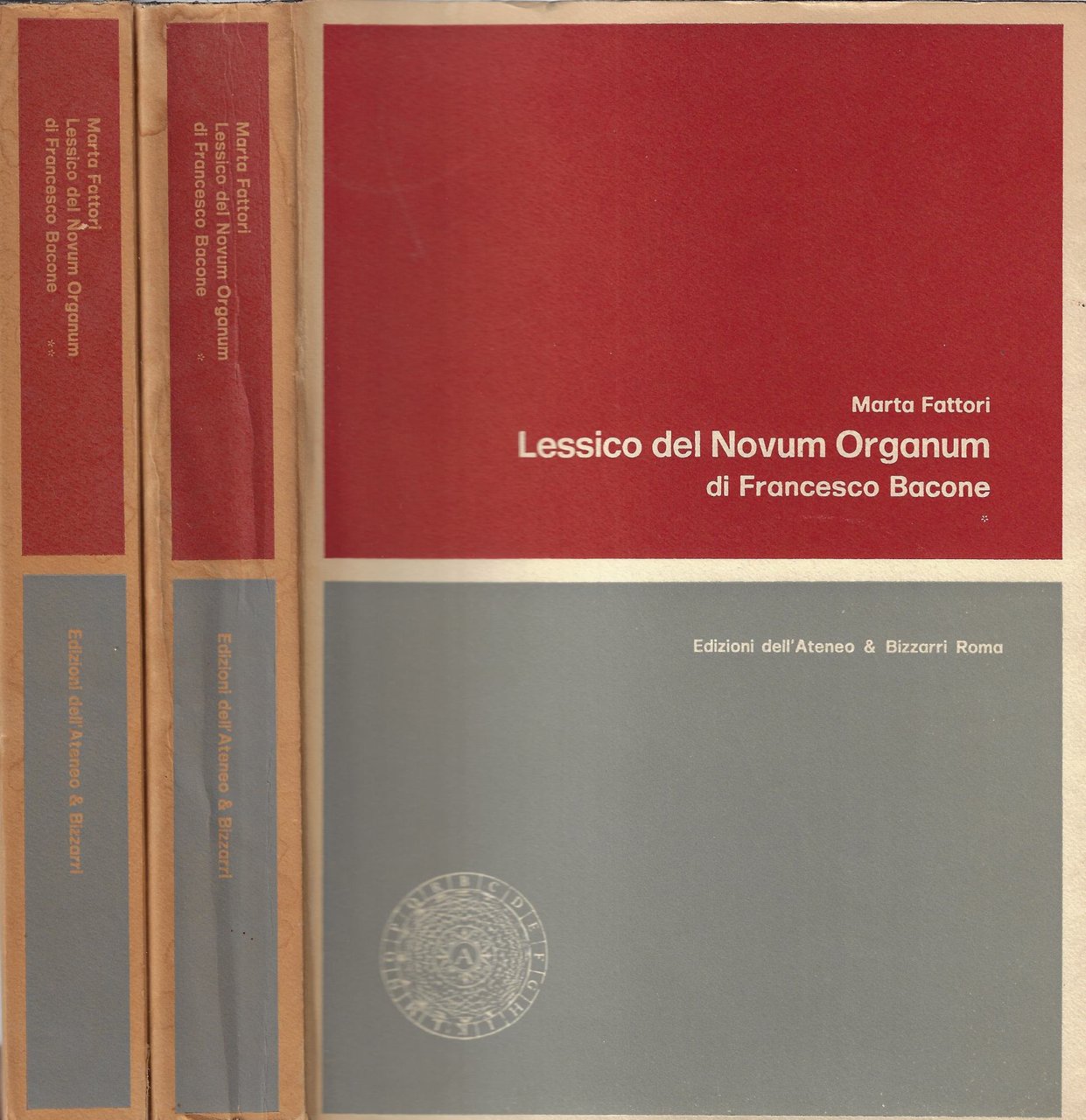 Lessico del Novum organum di Francesco Bacone