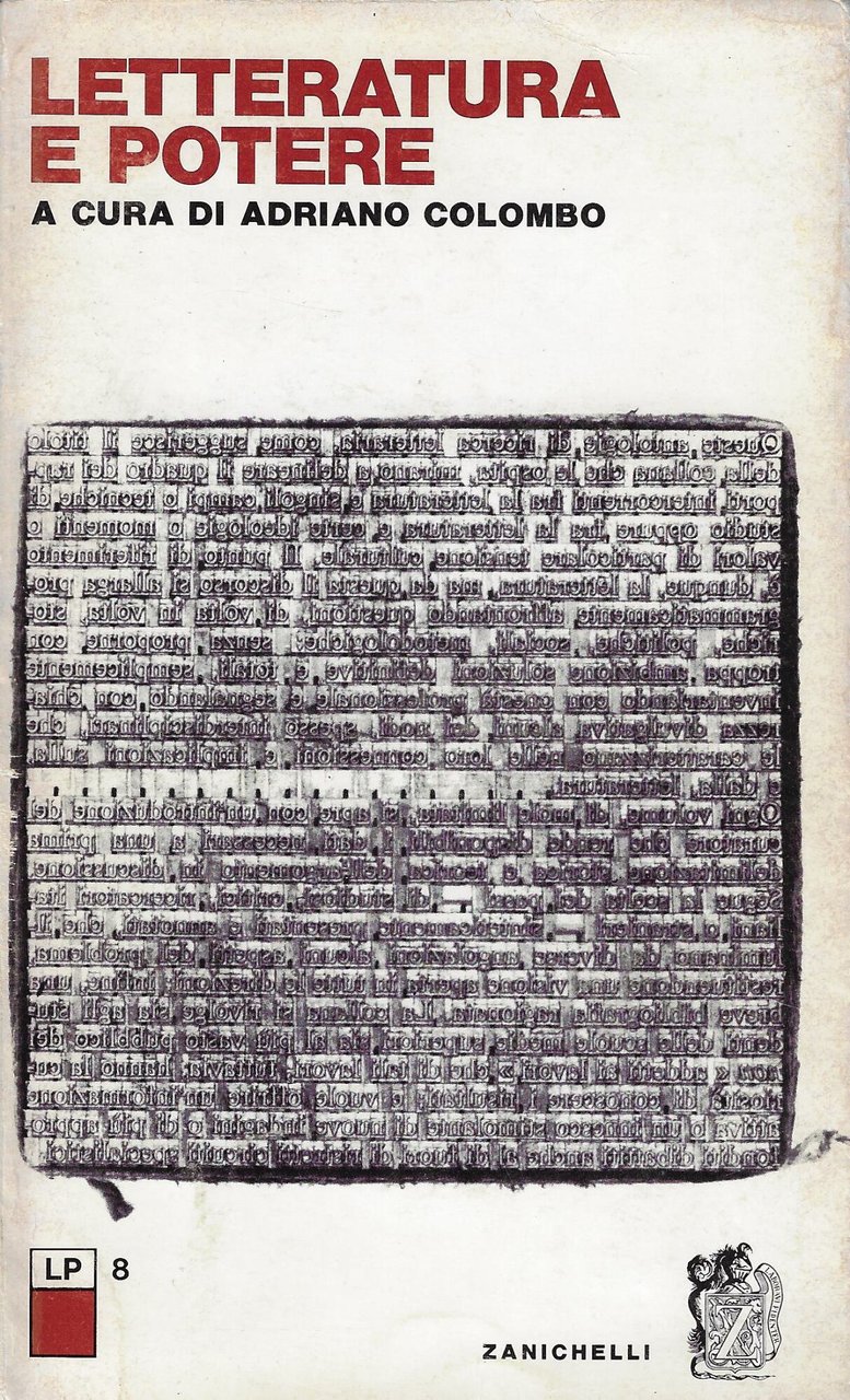 Letteratura e potere