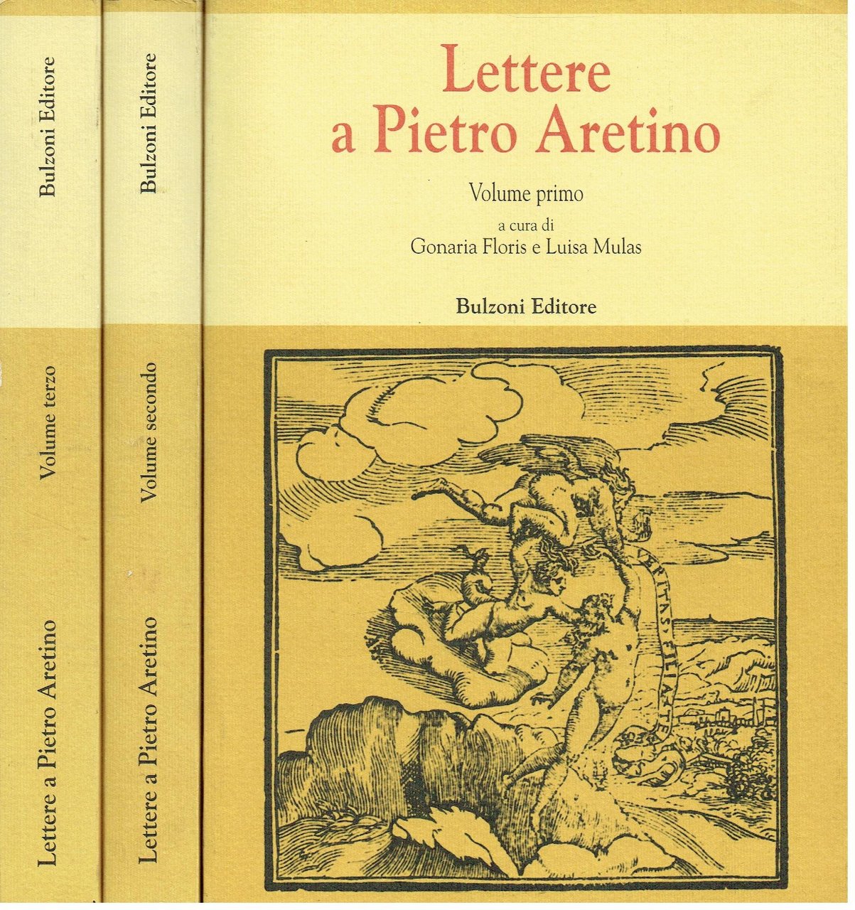 Lettere a Pietro Aretino. 3 volumi