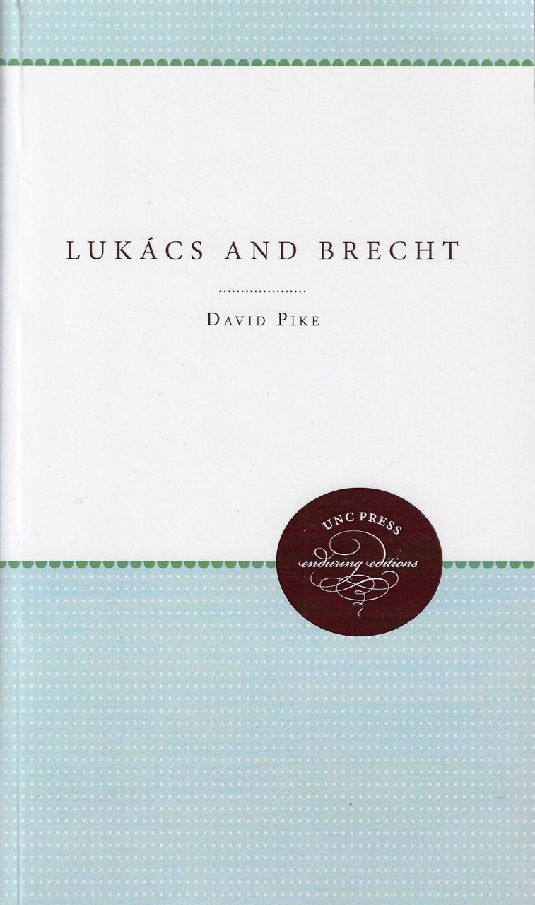 Lukacs and Brecht | Immagine principale