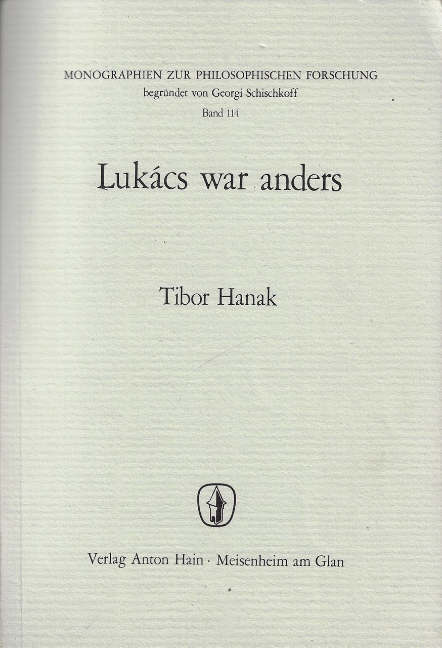 Lukacs war anders
