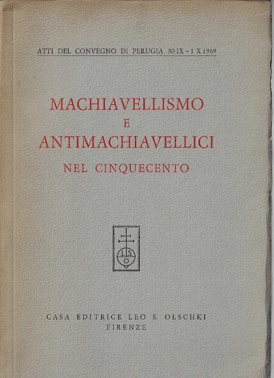 Machiavellismo e antimachiavellici nel Cinquecento