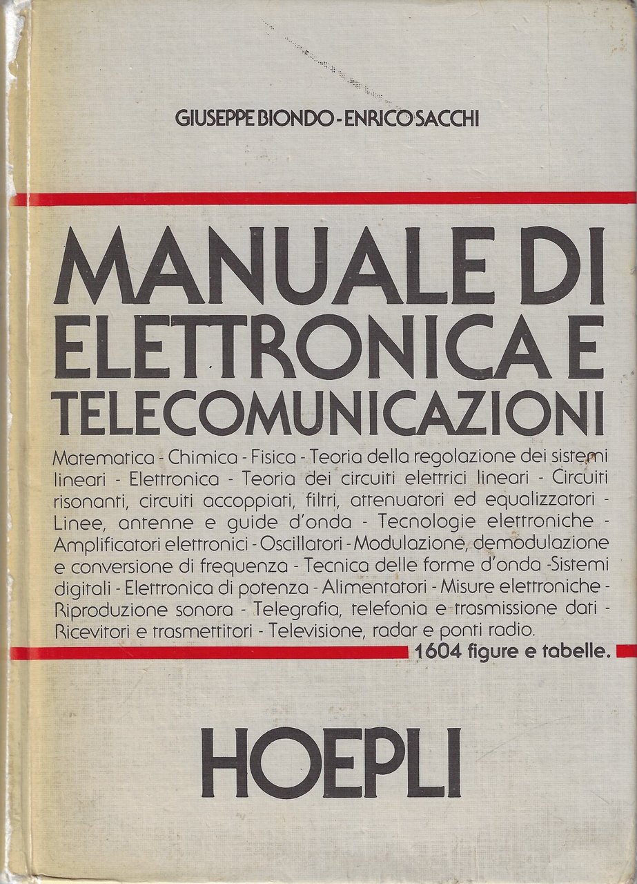 Manuale di elettronica e telecomunicazioni