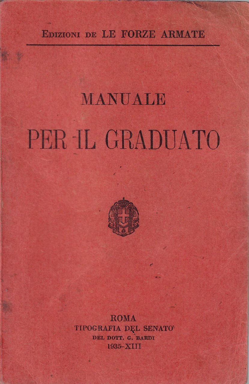 Manuale per il graduato