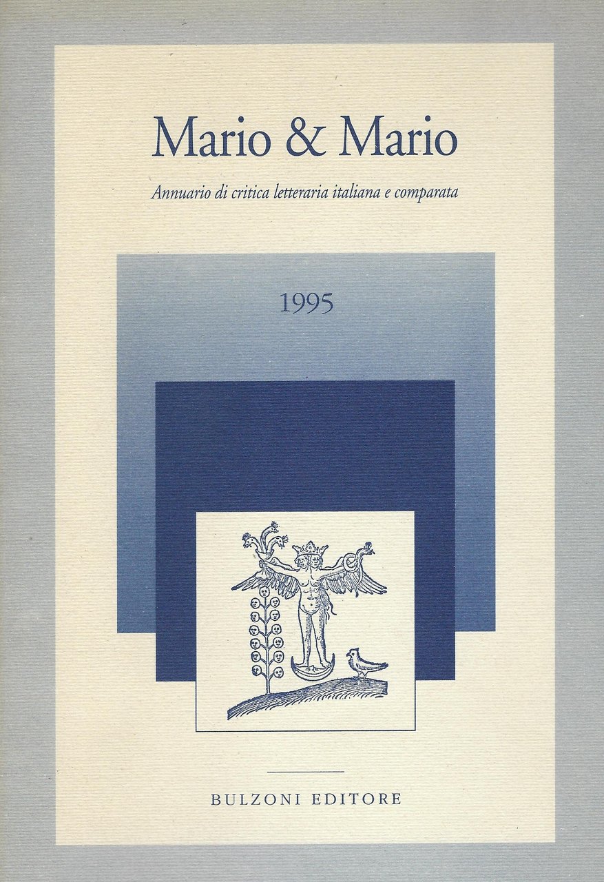 Mario & Mario : annuario di critica letteraria italiana e …