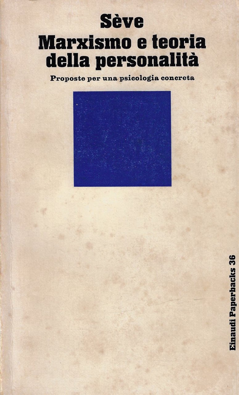 Marxismo e teoria della personalità | Immagine principale