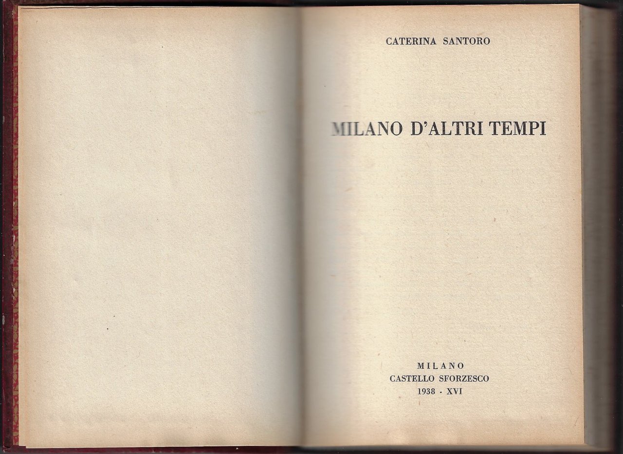 Milano d'altri tempi