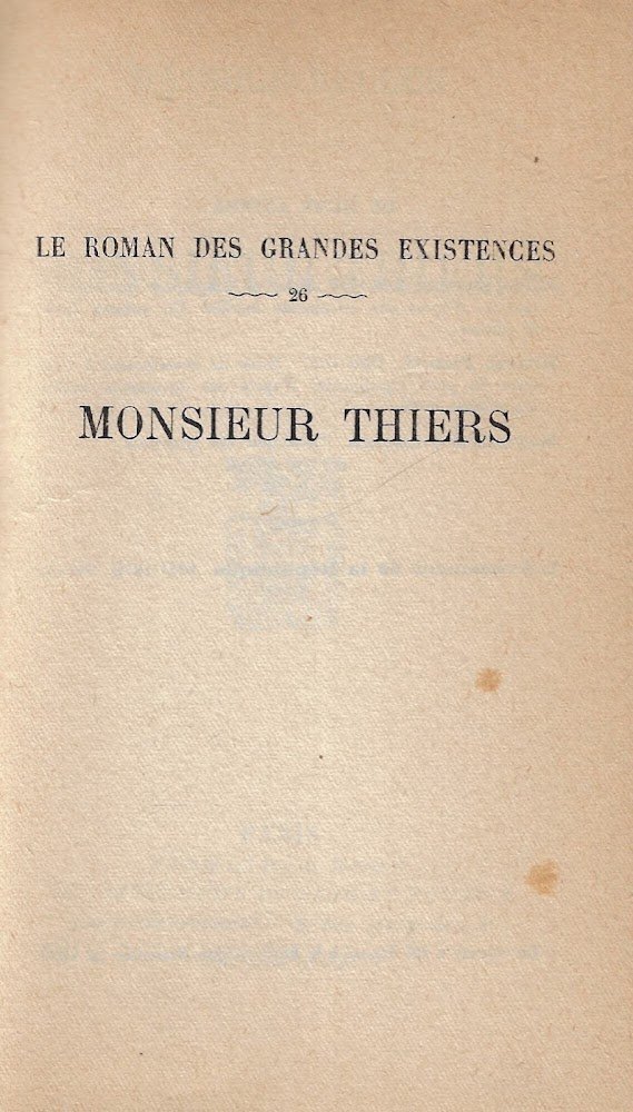 Monsieur Thiers