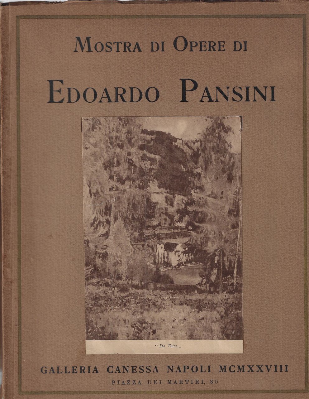 Mostra di opere di Edoardo Pansini