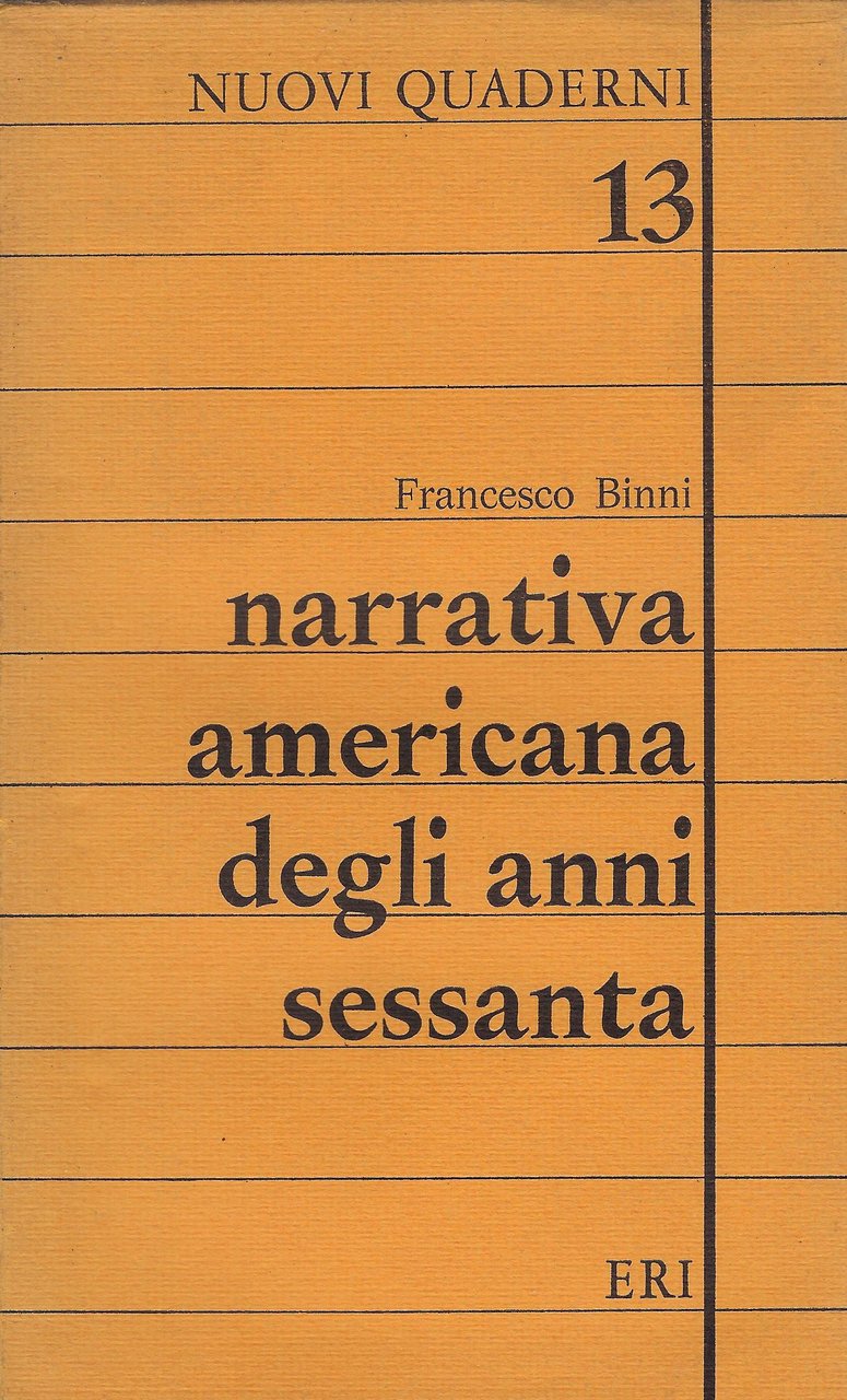 Narrativa americana degli anni sessanta