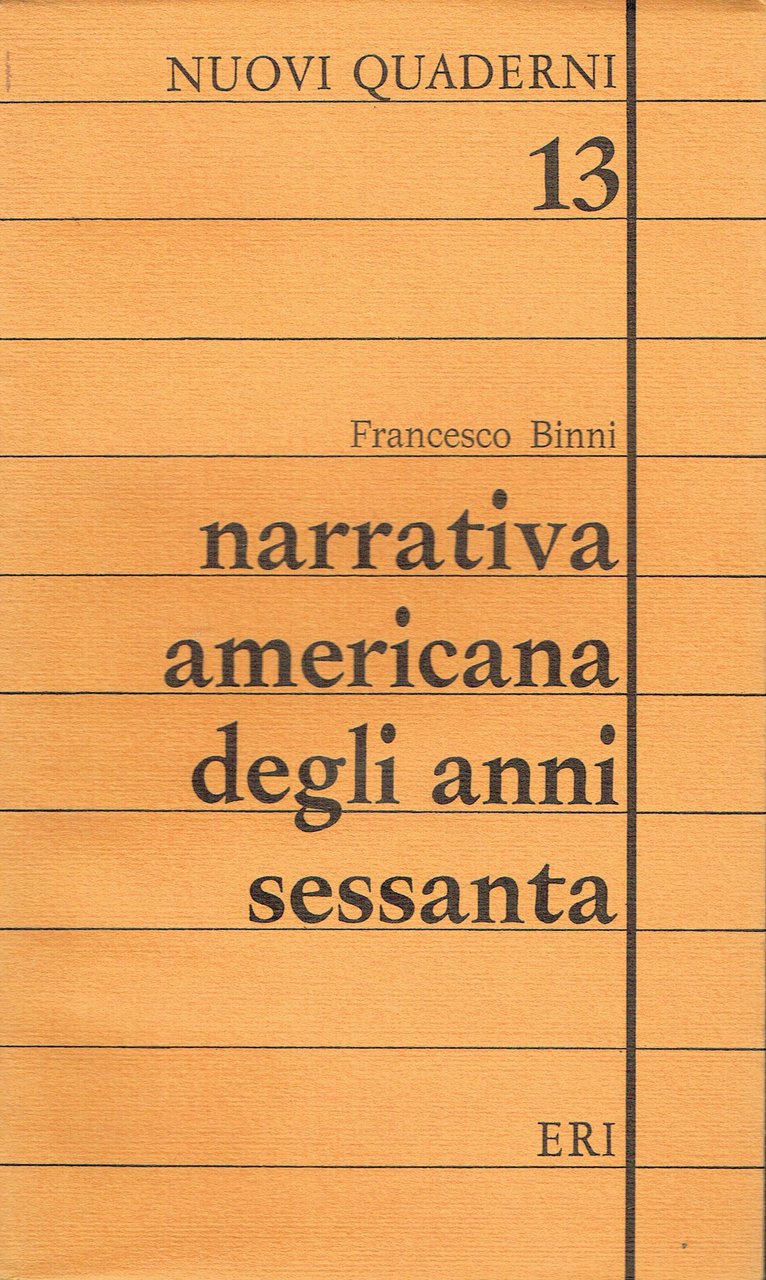 Narrativa americana degli anni sessanta