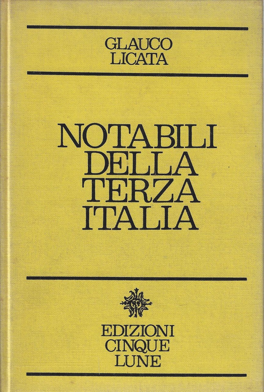Notabili della terza Italia