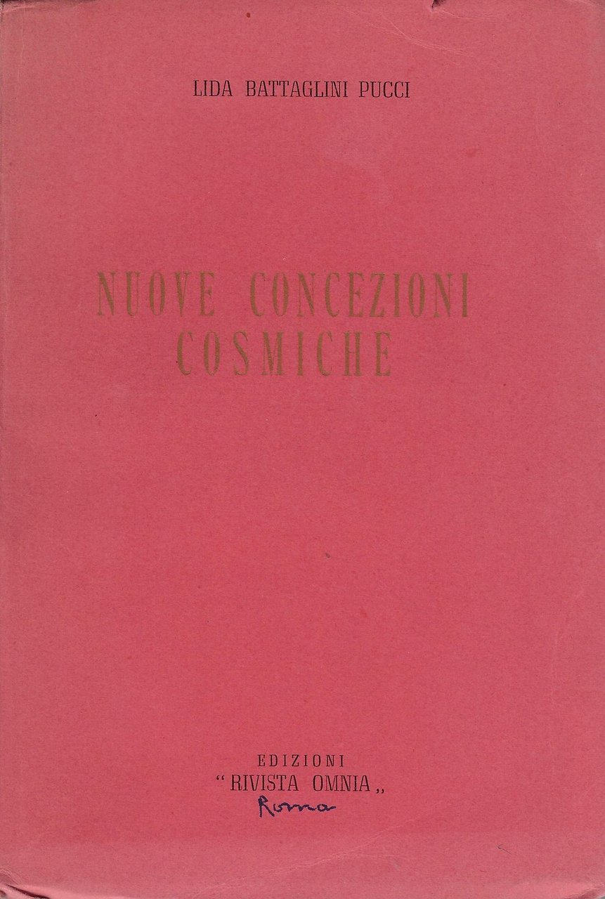 Nuove concezioni cosmiche