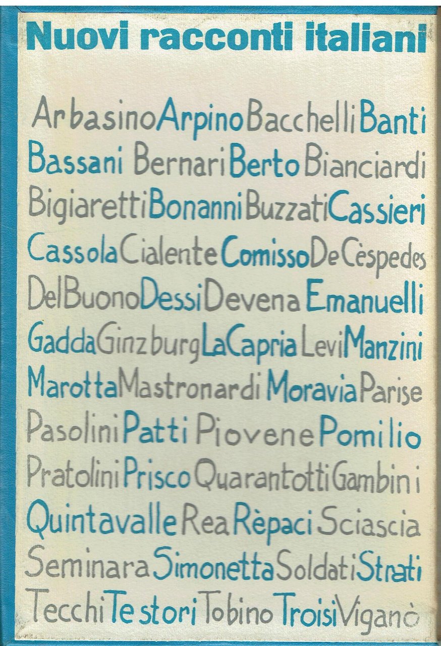 Nuovi racconti italiani. 2 vv. in cofanetto