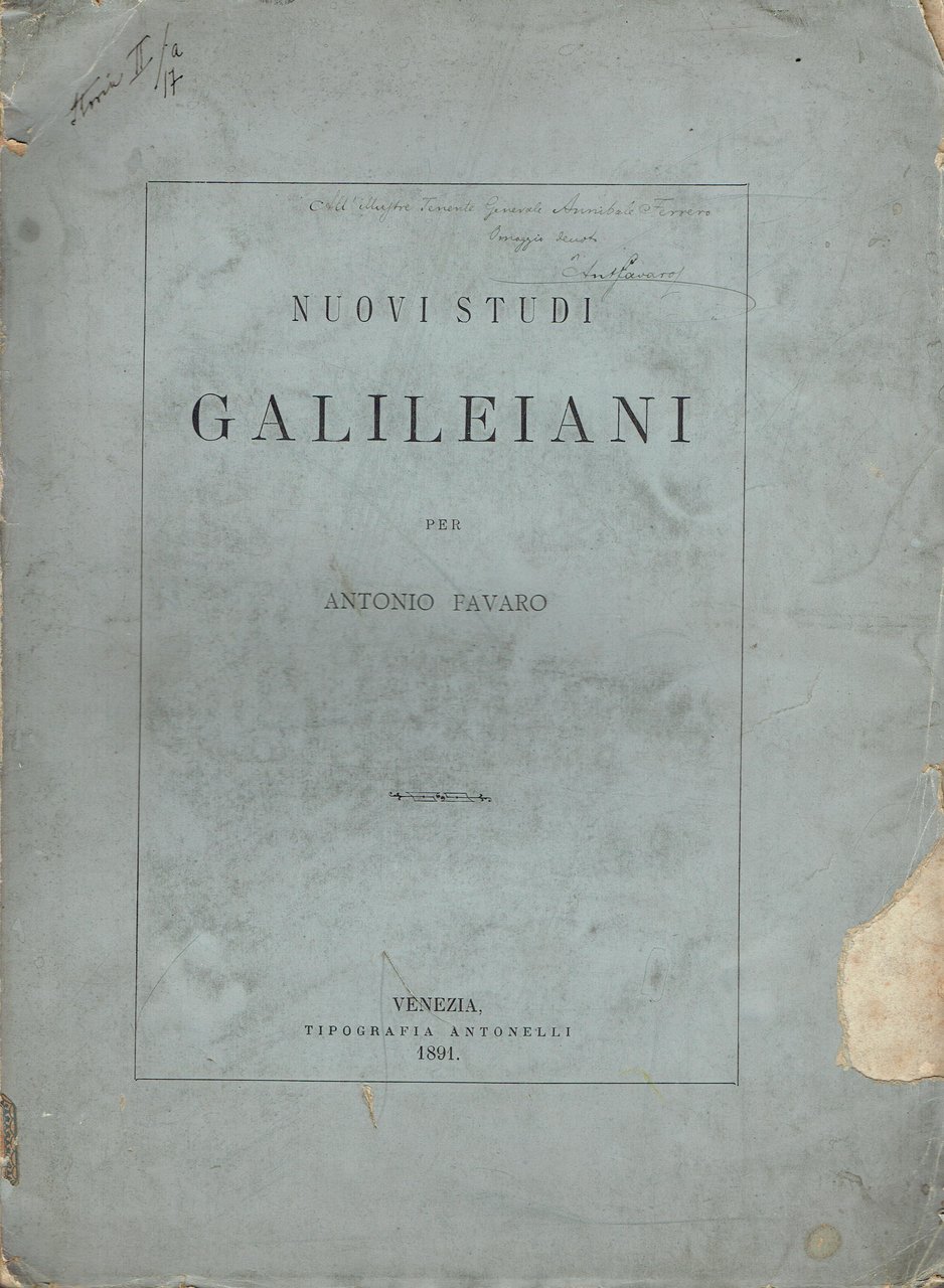 Nuovi studi galileiani