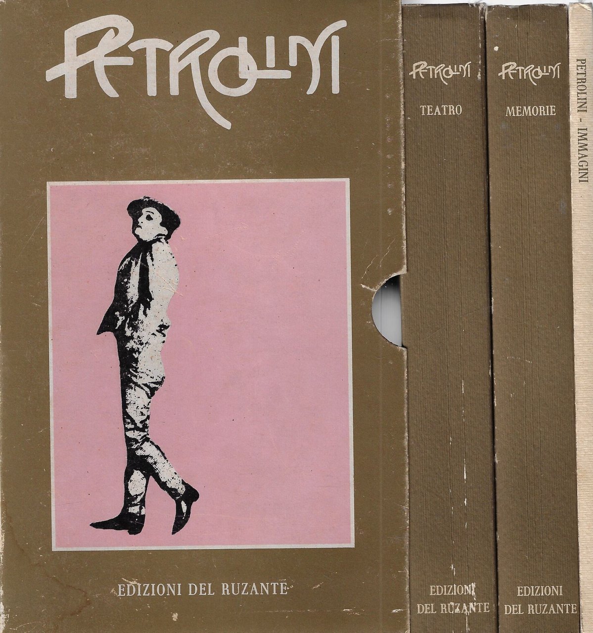 Opere di Ettore Petrolini: Teatro; memorie; immagini (tre volumi)