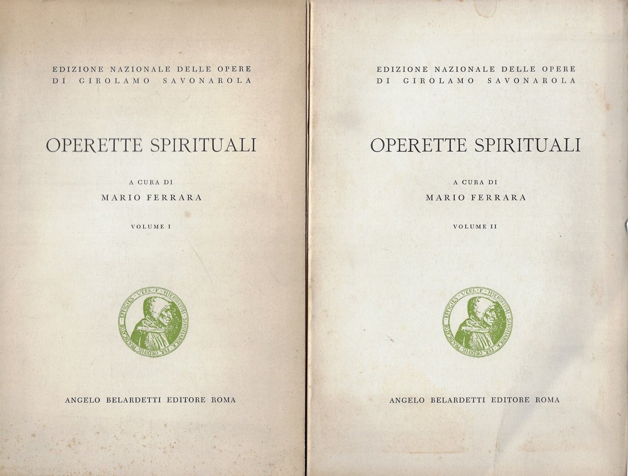 Operette spirituali (due volumi)