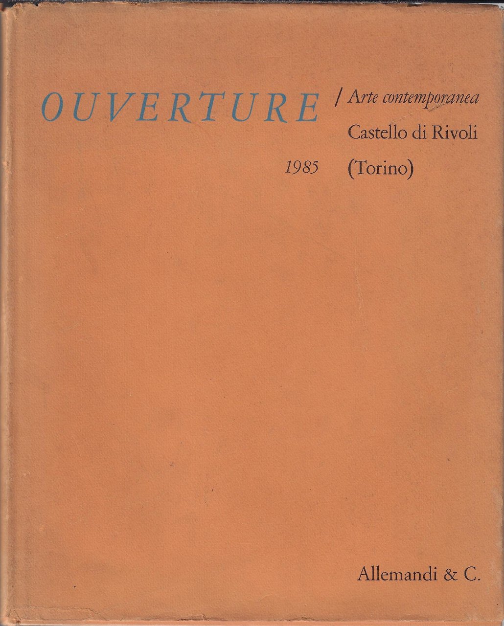 Ouverture : arte contemporanea