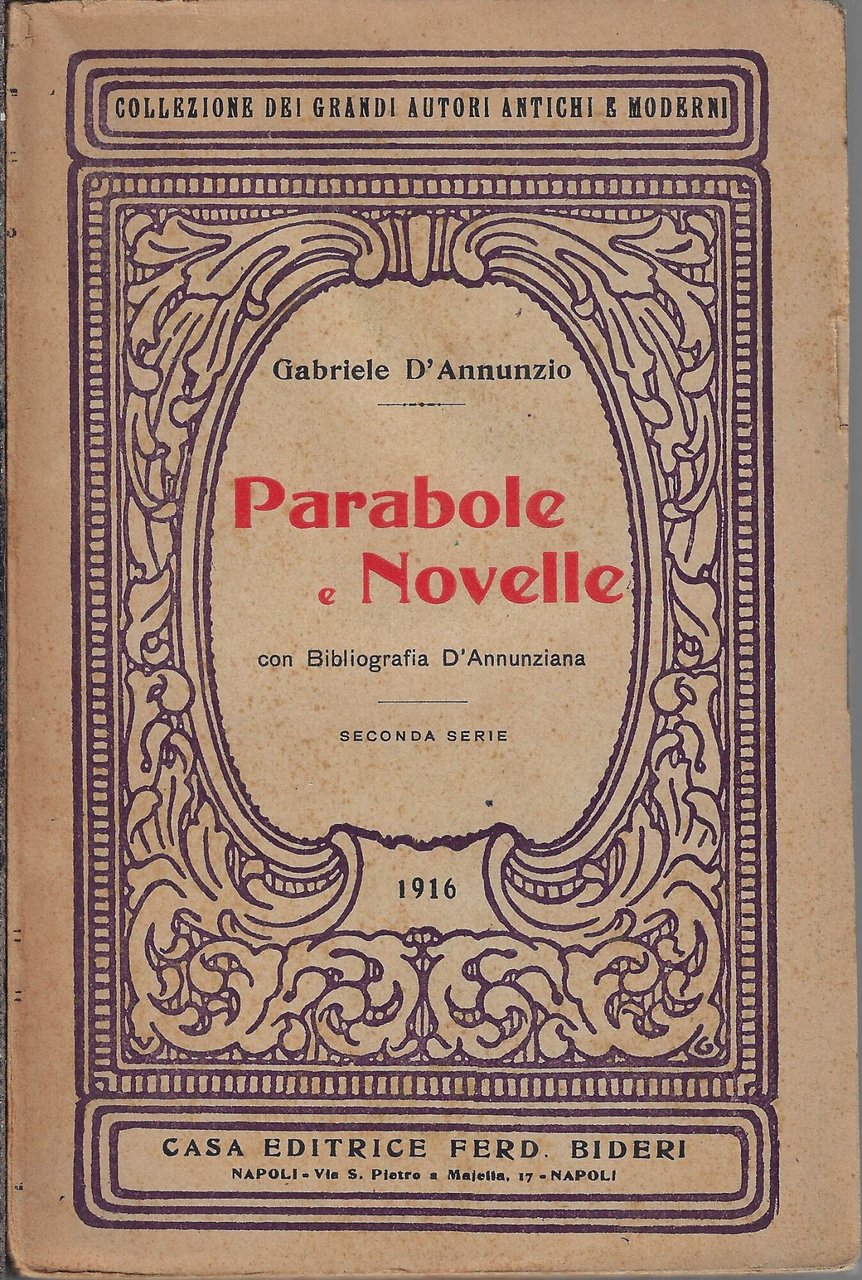 Parabole e novelle