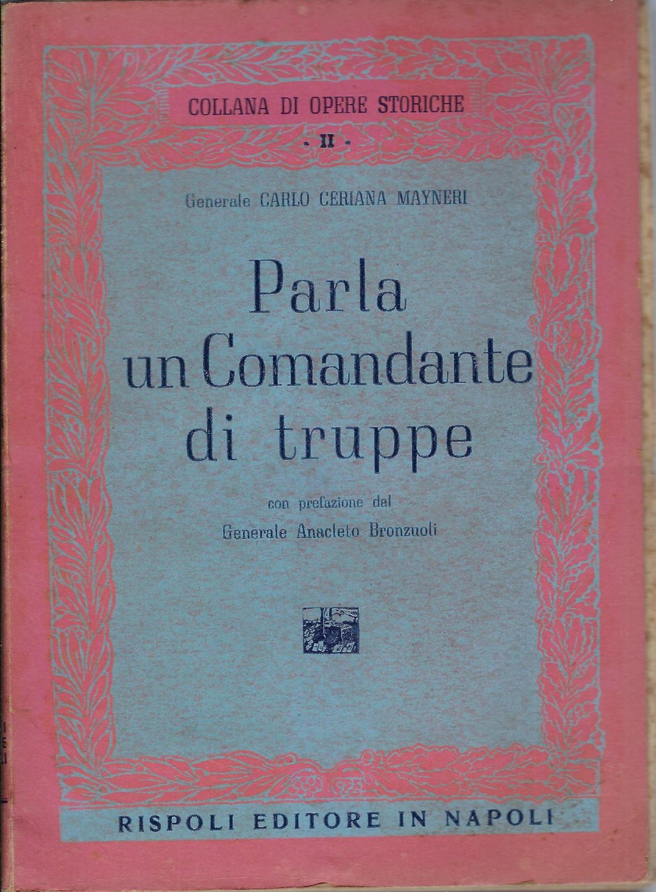 Parla un comandante di truppe