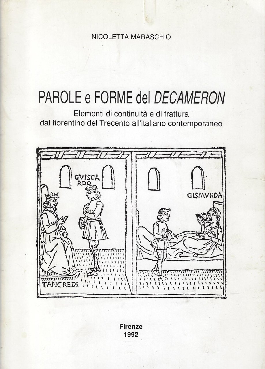 Parole e forme del Decameron : elementi di continuità e …
