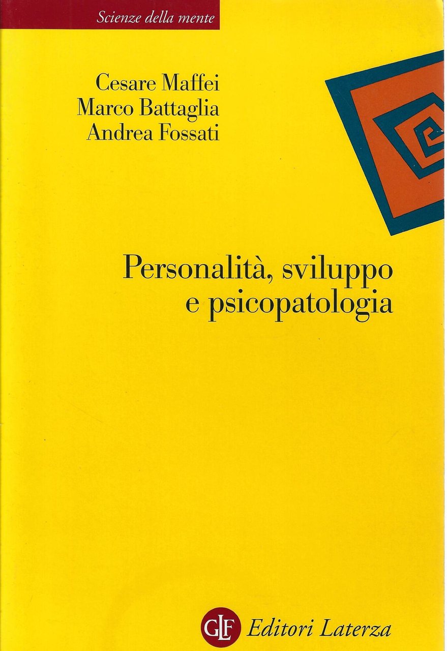 Personalità, sviluppo e psicopatologia