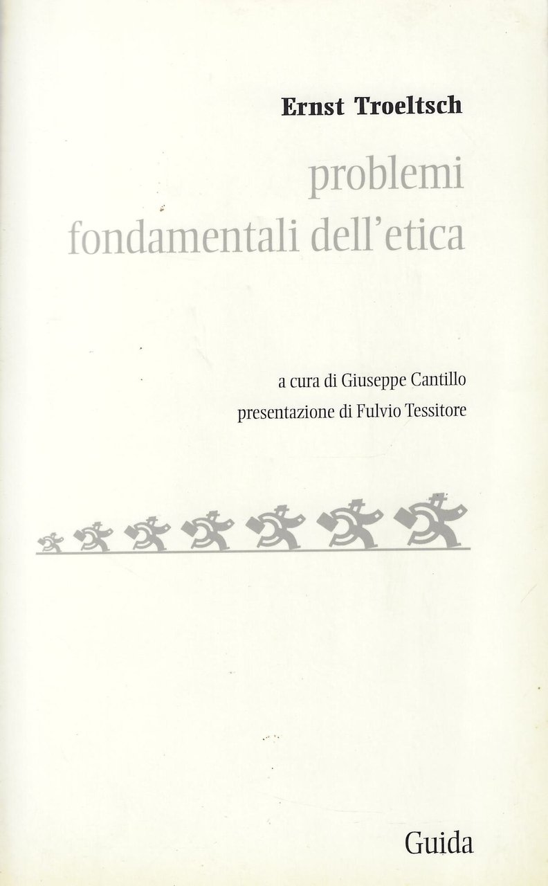 Problemi fondamentali dell'etica