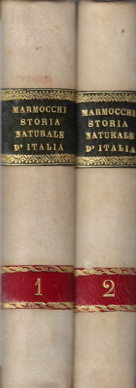 Prodromo della storia naturale generale e comparata d'Italia (2 Volumi …