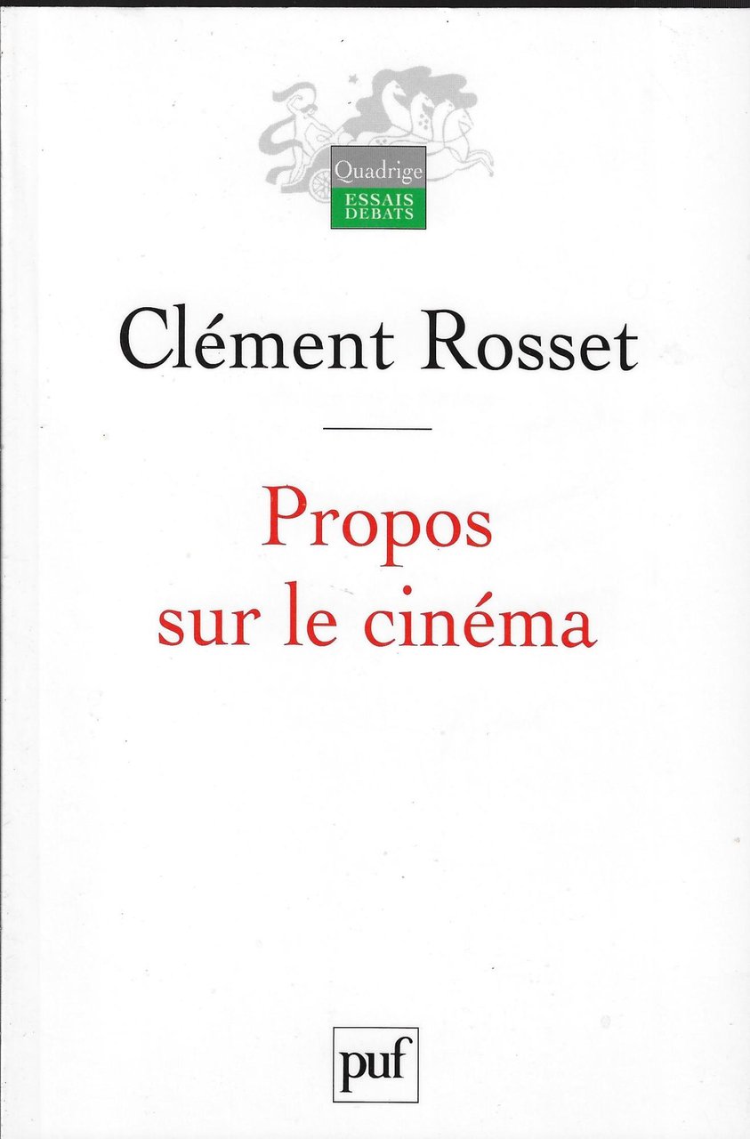 Propos sur le cinèma
