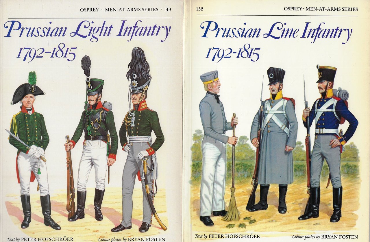 Prussian line infantry 1792-1815 (due volumi)