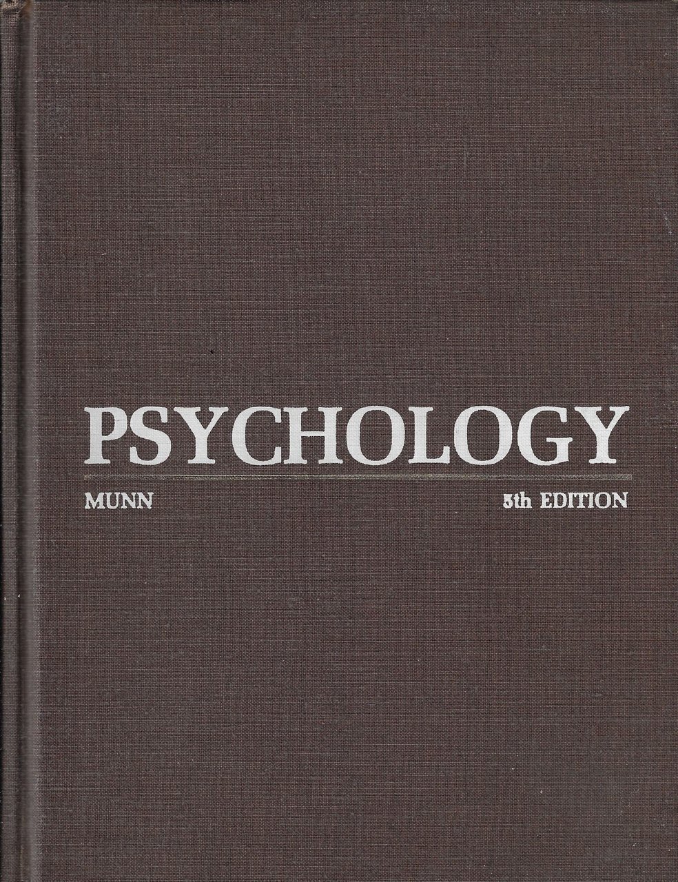 Psychology : the fundamentals of human adjustment