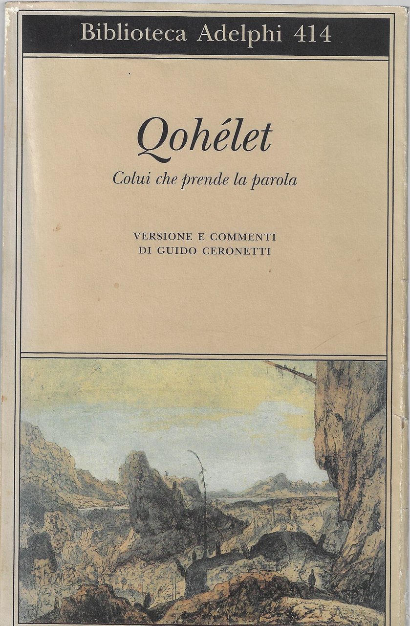 Qohélet. Colui che prende la parola