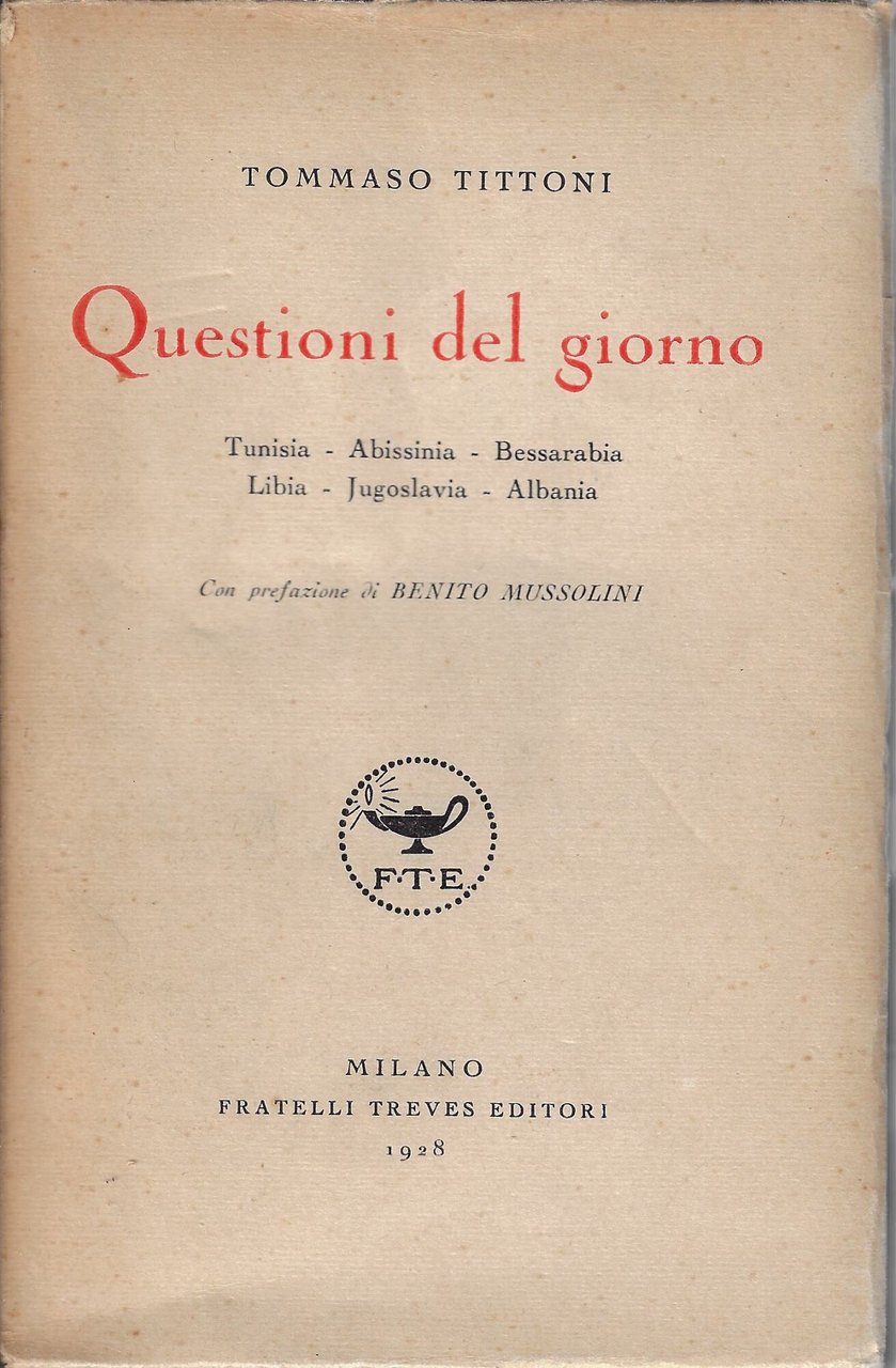 Questioni del giorno