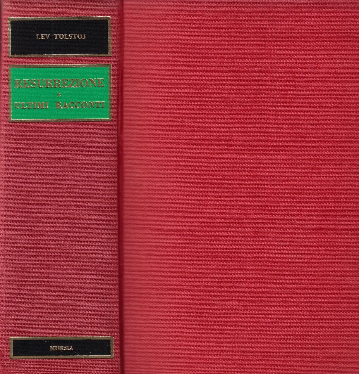 Resurrezione ; Ultimi racconti (1889-1910) | Immagine principale