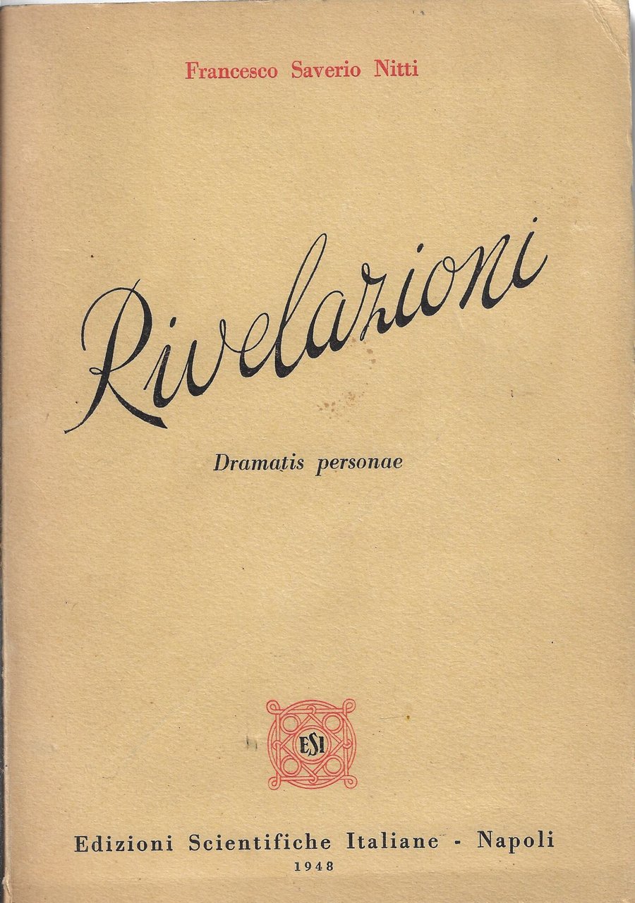 Rivelazioni : dramatis personae