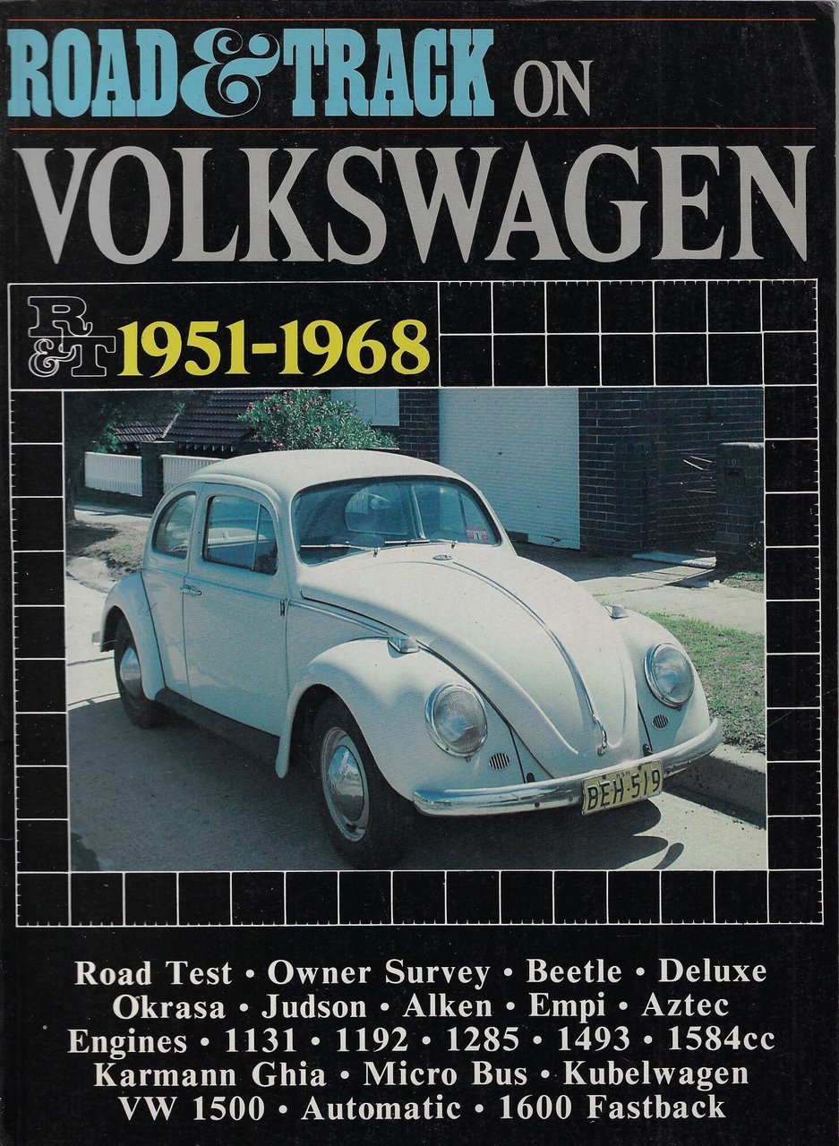 Road &amp; Track on Volkswagen, 1951-1968 (Reprinted from Road &amp; …