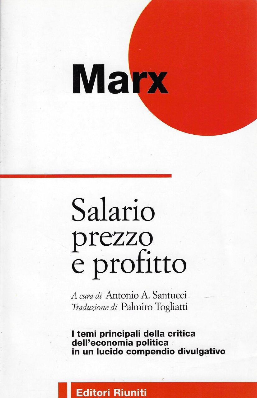 Salario, prezzo e profitto | Immagine principale